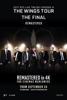 Poster for BTS 2017 Live Trilogy EPISODE III THE WINGS TOUR THE FINAL Remastered